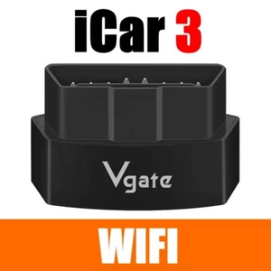 Vgate iCar 3 elm327 OBD2 Car diagnostic Tools WIFI forAndroid/IOS/WindowsPc G12 - Picture 1 of 18