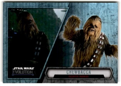 2016 Star Wars Topps Evolution Chewbacca #55 - Image 1 of 2