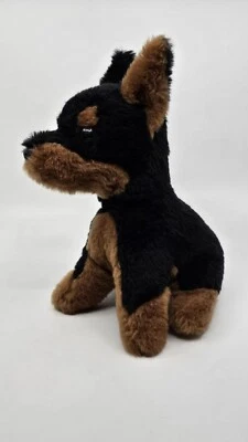 Vintage 1979 Dakin Pillow Pets Doberman Pinscher Dog Plush Stuffed Animal 9" - Image 1 of 4