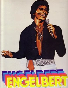 BRANDNEU POSTFRISCH UNBENUTZT ENGELBERT HUMPERDINCK 1978 TOUR KONZERT PROGRAMM BUCH  - Bild 1 von 1