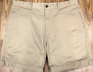 PANTALONES CORTOS CHINOS J.CREW MERCANTILE FLEX ALGODÓN/ELASTANO BRONCEADO Talla 33 - Imagen 1 de 3