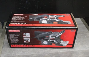 Levigatrice a nastro con filo 3" X 21" nuova Craftsman 911722 basso profilo 6,0 Amp - Foto 1 di 3