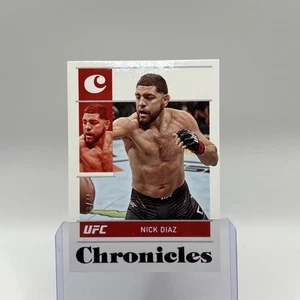 2022 Panini Chronicles UFC Nick Diaz Purple #/49 #5 Card - Picture 1 of 5