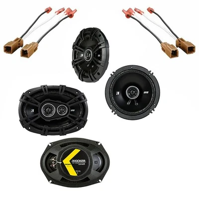 Paquete Kicker de actualización de altavoz de fábrica para Nissan Xterra 2000-2004 DSC65 DSC693 Foto 1 de 4