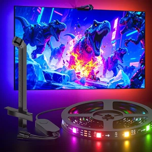 Smart Backlight Camera TV Backlight Synchronized Screen Music Flexible LED Strip - Picture 1 of 16