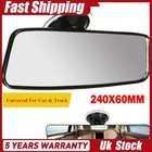 1X Rear View Mirror Glass Suction Cup Learner Driver Stick On Interior Wide Car