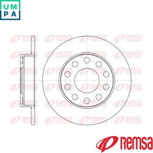 2x BRAKE DISC 6753.00 FOR AUDI 80/B4 COUPE/B3 A4/B6/Convertible/B7 SEATNM 2.0L - Picture 1 of 6