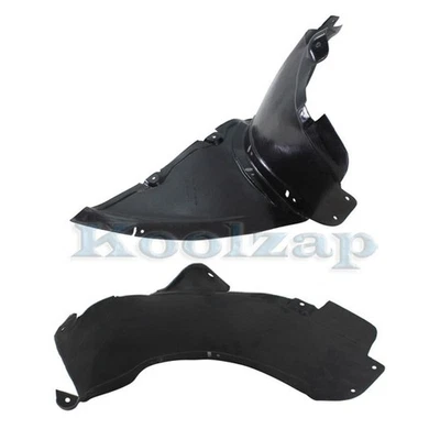 For 08-15 TT Front Splash Shield Inner Fender Liner Panel Left & Right SET PAIR - Imagem 1 de 4