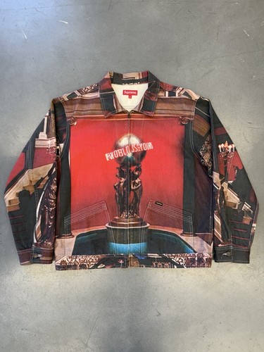 Giacca denim FW17 Supreme Scarface Il mondo è il tuo