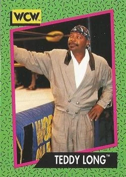 Teddy Long 1991 Impel WCW - #152 - - Image 1 of 2