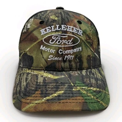 Mossy Oak Break Up Ford Sombrero Kelleher Motor Co Correa Camuflaje Gorra de Caza Foto 1 de 4