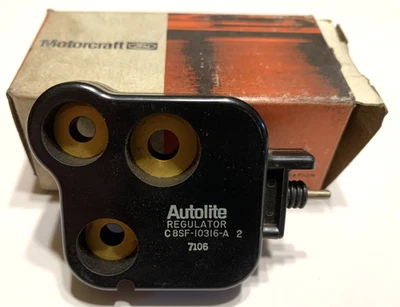 VINTAGE NOS AUTOLITE VOLTAGE REGULATOR C8SF-10316-A (7106) Ford Mercury Lincoln - Image 1 of 4