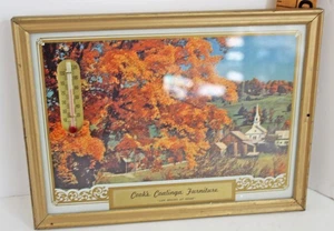 VNTG Coalinga Furniture Store California Advertising Thermometer - Picture 1 of 2