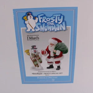 Department 56 Possible Dreams Santa & Frosty * Dillards 2022 Exclusive * VG Box - Picture 1 of 14