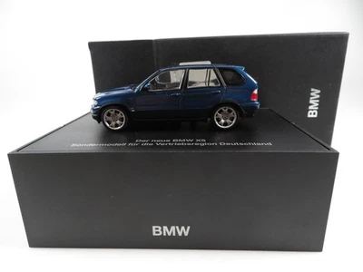 1:43 Minichamps BMW X5 Sondermodell Vertriebsregion Deutschland blau met.  - Bild 1 von 4