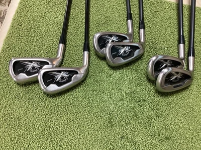 Left Hand Callaway X20 Irons 5 Thru PW Project x 5.0 Graphite Cypher Shafts - Image 1 of 4