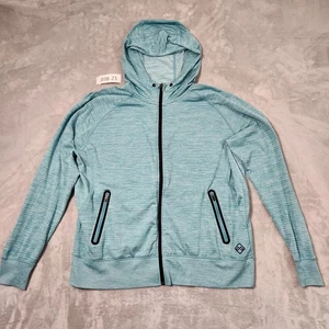 Kathmandu Hoodie Womens Size 18 BLUE Full Zip Fleece Jacket SIDE POCKETS - Bild 1 von 13