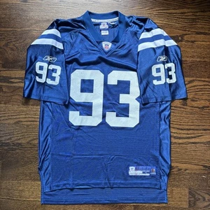 Vtg 2000s/2010s Dwight Freeney #93 Jersey L Reebok Indianapolis Colts NFL - Picture 1 of 5