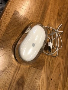Souris Apple Pro Mouse Blanc Usb Filaire iMac MacBook mac mini pro air - Zdjęcie 1 z 2