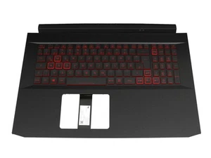 Acer Nitro 5 (AN517-52) original Tastatur inkl. Topcase DE (deutsch) schwarz/sch - Afbeelding 1 van 4