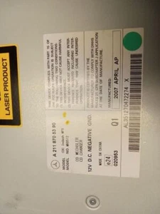 OEM CD DISC RADIO CHANGER FROM 08 2008 MERCEDES E350 2118705390 - Picture 1 of 12