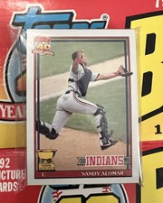 Cleveland Indians 1991 Topps Team Set 30 Cards Sandy Alomar Jr.