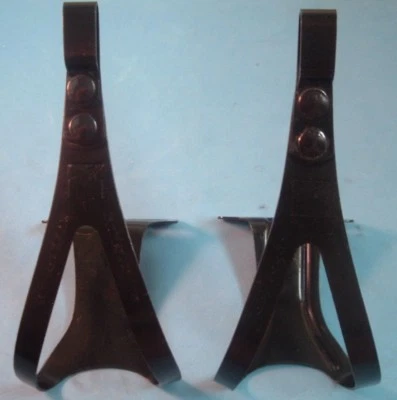 Christophe "Z" Alloy Medium Road/MTB Toe Clips NEW / NOS Vintage-Black- Rare!! - Image 1 of 4