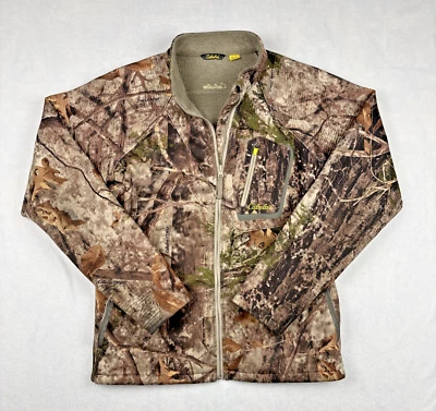 Cabela's Zonz Woodlands Camo Full-Zip Fleece Lined Hunting Jacket Women XXL - Image 1 of 4