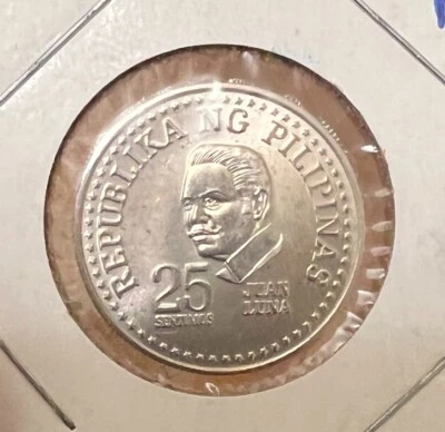 Philippines 25 Sentimos 1975 FM in BU condition only 5,875 minted - Image 1 of 2
