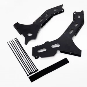 Frame Protectors Honda CRF300L/Rally Stainless steel Motorcycle Motorbike Black - Picture 1 of 6