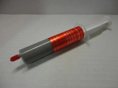 Large 30g Syringe Silver Thermal Compound Paste Grease PC CPU GPU Heatsink Tech - Image 1 of 4
