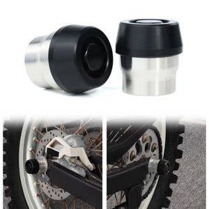 Rear Axle Wheel Sliders Crash Protector Fit For Kawasaki Z800 ZR800 2013-2015 - Foto 1 di 18