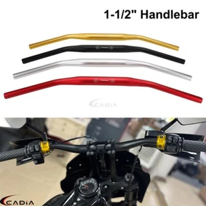 Barra de arrastre de manillar de motocross de 1-1/2" para Harley Dyna Softail Street Bob Low Rider - Imagen 1 de 25