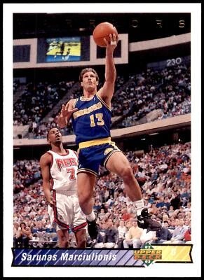 Sarunas Marciulionis #249 1992-93 Upper Deck - Image 1 of 2