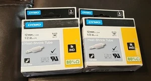 DYMO 12mm X 1/2" RHINO LABELS X 2 NEW! - Picture 1 of 2