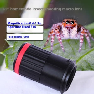 Lente de cámara fotografía de insectos enfoque manual adecuado para una amplia gama de modelos - Imagen 1 de 28