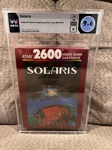 SOLARIS Atari 2600- WATA GRADED 9.6 Seal A (Brand NEW & Factory Sealed) - Picture 1 of 5