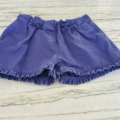 Шорты Boden для девочек без застежек темно-синие эластичные на талии с оборками размер 12 - Изображение 1 из 4