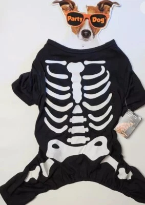 Pijama Esqueleto Perro Fiesta Talla L Foto 1 de 4
