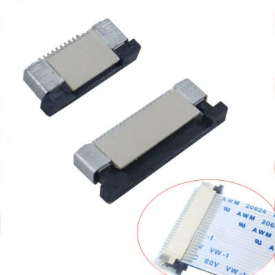 FFC/FPC Flat Cable Socket Connector 0.5mm Up Contact 4P/5P/6P/8P-60P Drawer Type - Image 1 of 4