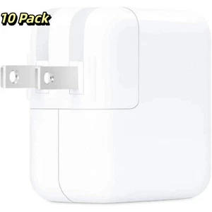 10 Pack Genuine Apple 30W USB-C Adapter Power Charger MY1W2AM/A A2164  - White - Picture 1 of 3