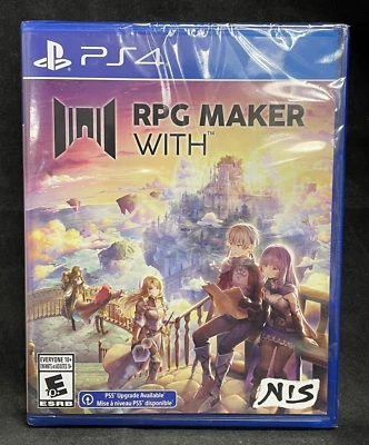 RPG Maker With (PS4 /PlayStation 4) BRAND NEW - Image 1 of 2