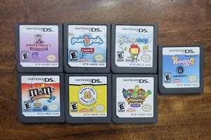 Mixed Lot 7 Nintendo DS Games Tested Petz Hamsterz Life M&M Harvest Moon Purr - Picture 1 of 8