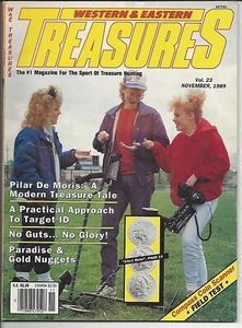 WESTERN & EASTERN TREASURES magazine November 1989 Paradise and Gold Nuggets - Picture 1 of 1