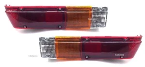 PAIR / REAR TAIL LOWER LIGHT LAMPS FITS FOR Nissan Datsun 720 Pickup 1980-1983 - Picture 1 of 8