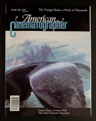 Vintage Dec. 1986 American CINEMATOGHRAPER Magazine - The Fourth TREK Interviews - Image 1 of 2