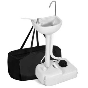 Portable Sink Camping Hand Washing Station w/4.5 GAL Wash Basin Stand &Carry Bag - Picture 1 of 8