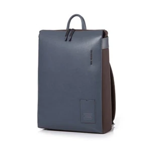 SAMSONITE RED Axtone Mens Backpack Leather Gray Blue HW588001 Laptop 15.6" Gift - Picture 1 of 8