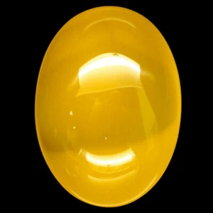 SHOLA Echt 38,65 Ct Natürlicher Gelb Achat / Chalzedon aus Botswana - Bild 1 von 3