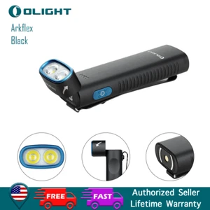 Olight Arkflex verstellbare rechteckige wiederaufladbare Taschenlampe mit Clip - Bild 1 von 8